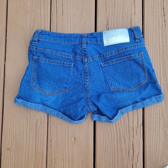 Dkny Other - 3/$15 DKNY Distressed Medium Wash Denim Jean Sho…